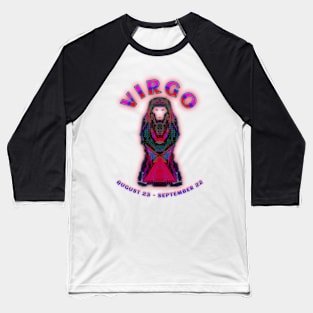 Virgo 4b Black Baseball T-Shirt